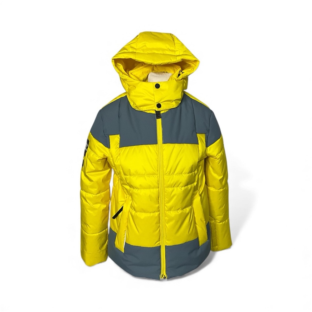Poivre Blanc Ski Jacket Removable Hood, Performance Wear Size 12